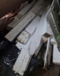 Timber Timber used in old garden fence NW3 - removed for £100