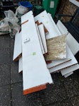 4 bags of rubble and wood 4 bags of old plaster and render and wood from an old built in wardrobe and shelving TW9 - removed for £120