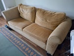 3 seater sofa 84in long SE16 - removed for £100