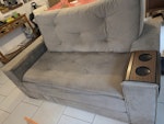 3 seater sofa (3 years of use) A comfortable 3 seater sofa. Few signs of wear and tear. Reason: replacing with a different size. N6 - removed for £100