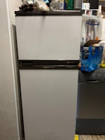 Upright fridge freezer collected by Kevin Alderton