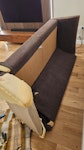 3 seater sofa Large 3 seater fabric sofa, broken NG14 - removed for £60