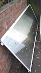 2 x large mirrors 2 x wardrobe mirror doors 2.8metres x 0.9metres DA4 - removed for £125