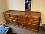 Drawers, bed frame, mattress Drawers, bed frame, mattress. Can all still be used W6 - removed for £120