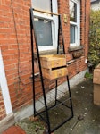 Shelves and laundry rack 2 x Swoon Floating Shelves
1 x Brabantia Drying Rack
All working - free to new home! N17 - removed for £40