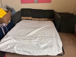 Sofa bed in very good conditio Sofa bed is in excellent condition. I am moving and it does not fit in the new space. Smoke free home. No repair needed. Bed is comfortable for sleeping. SW15 - removed for £80