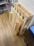 2 x Wooden Pallets 2 X Wooden Pallets left due to a delivery of equipment N1 - removed for £40