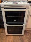 Oven/ cooker Gas hobs and bottom oven work fine. 
But the smaller top oven doesn't stay lit. Probably a simply ignition fix. N4 - removed for £40