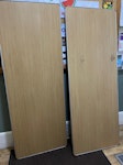 Office furniture and bits Two trestle tables (2.5ft x 6ft), one wooden cabinet (2ft x 2.5ft x 2ft) and 1 old meter box (1ft x2ftx1ft) SW19 - removed for £70