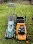 Two old lawnmowers Two old lawnmowers that no longer work. One is electric, one is petrol powered.

I can put the lawnmowers in the front garden for easy collection. SW4 - removed for £40