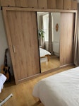 Wardrobe, cabinet, bedside tab 1 wardrobe, 1 cabinet and 2 bedside tables WC1X - removed for £0