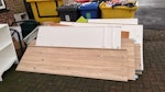 flat pack pieces & white unit flat pack pieces and white shelf unit BR3 - removed for £40