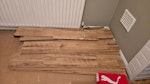 laminate flooring and two carp two carpets and some laminate flooring B44 - removed for £105