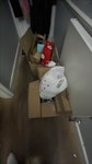 toys and old items 2 kids cycles
cardboards and delivery boxes
old discarded toys
kitchen utensils
around 12 garbage bags full of trash plus the cycles
have tried to keep recyclables in separate bags SW19 - removed for £60