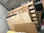 4wooden pallet (max 230*120cm) 4 medium-large wooden pallets as pictured. Received after delivery of tiles/flooring and not needed anymore. 

Parking available right in front of house NW10 - removed for £80