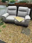 2 seater recliner sofa 2 seater recliner sofa PO9 - removed for £80