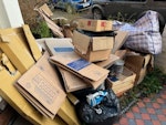 House move boxes & junk cardboard boxes plus unwanted items from household move TW1 - removed for £120