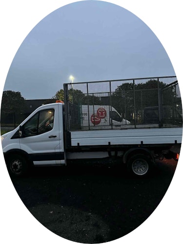 MWT waste Ltd team and vehicle