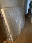 Brand new mattress - double brand new mattress - plastic cover. Small double E9 - removed for £0