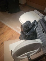 Bathroom renovation waste collected by Quick rubbish recycling Ltd