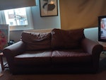 Two seat sofa A two seat sofa in used condition E3 - removed for £70