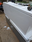 2 fridge freezers 2 tall fridge freezers TN6 - removed for £80