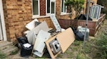 waste from 1 bed flat refurb Bath, oven, worktop, sink, kitchen cupbaord, a couple of bags of rumble, hob N8 - removed for £125