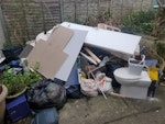 Bathroom renovation Bathroom waste
Tiles
Toilet
Sink
Cabinets
Timber
Plasterboard
Plaster
Door
Radiator
mattress and bed frame CF61 - removed for £200