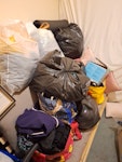 Misc Donation and Household Free clothes, books, donation! As it is a shared flat with 2 others, I have been advised they wish to keep the mattress so only the bags can be removed. The flat is easily accessible. Enter through the main door and turn right to Flat PF2. EH9 - removed for £70