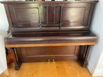 Piano Old Eavestaff upright piano, usable but needs tuning and some keys stick. Experience with moving pianos please. SL7 - removed for £175