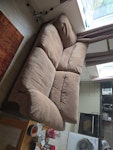 Large sfa Rarely used sofa in good condition, no stains. 2.15m long, 0.7m high, 0.95m de3p. RG31 - removed for £100