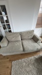 2 seater sofa 2 seater sofa for reuse/collection. Some stains so may not be suitable for resale. In first floor flat so will need taking down. happy to assist with this so will just need one person. BN3 - removed for £75