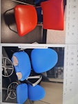 Furniture removal 4x counter stools, 1x fobt stool, 1x red chair, 1x wooden chair, 7x bins M2 - removed for £100