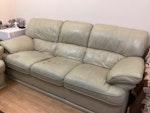 Leather sofa set 3+2+1+3 seate Leather sofa 3+2+1 and a
Fabric sofa 3 seater GU21 - removed for £150