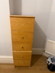 A tall boy A tall boy chest of drawers that needs to be removed NW6 - removed for £30