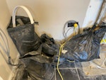 rubble bags 5 rubble sacks and some cardboard. cardboard packaging SW11 - removed for £90