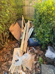 wood, cardboard, odd bag waste wood, cardboard, odd bag waste, easy collection E5 - removed for £95