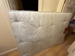 double mattress double mattress 
will leave outside our door for collection so easy to collect N3 - removed for £55