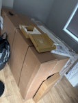 boxes, packing materials Large cardboard boxes, packing materials W4 - removed for £90