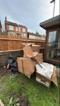 8 black bin bags 8 black bin bags and 3 boxes and 3 large boxes SW2 - removed for £70