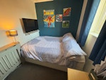 Double Ikea bed and mattess Double bed frame (IKEA) and double mattress.  Have been in spare room so only used a hand full of times. Bed frame is dismantled but easy enough to put back together. NN4 - removed for £75