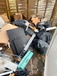 mostly packaging material and builders material and packaging material after a recent refurbishment. HA7 - removed for £120