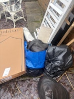Rubbish from decorating collected by W M R INTEGRATED LTD