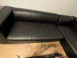 L shape sofa L shape sofa(some wear and tear) TW18 - removed for £65