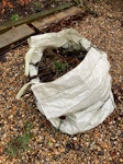 Christmas tree plus green wast A Christmas Tree, a medium/large bag containing green waste plus three smaller bags containing the same. CT4 - removed for £90