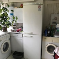 Fridge freezer collected by UKWASTESERVICES LIMITED