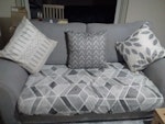 2 seater sofa length 194 centm Large 2 seater sofa PR6 - removed for £75