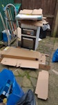 Kitchen cupboards cardboard Cupboards cardboard kitchen units bags of rubbish N16 - removed for £150