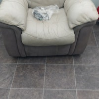 Reclining chair collected by C Leighton Trading