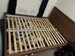 Bed frame,mattress + more Dispose of mattress, bed frame, bedside unit, microwave, kettle, coffee table. DA18 - removed for £80